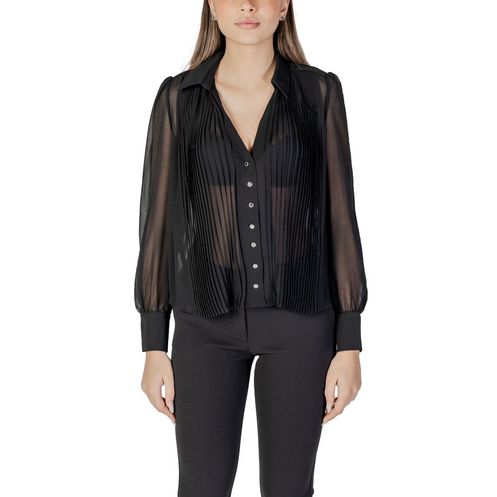 Morgan De Toi Schwarze Polyester-Bluse