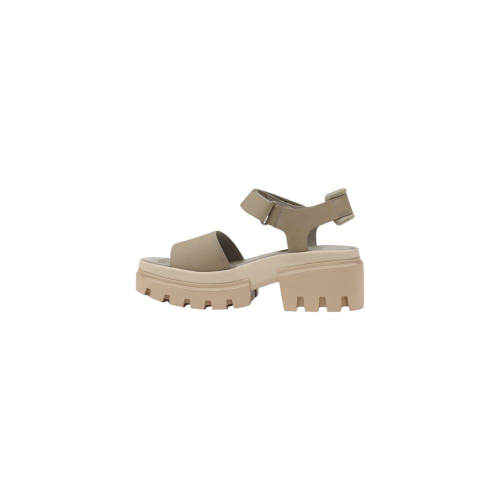 Timberland Beige Ledersandale – Bild 3
