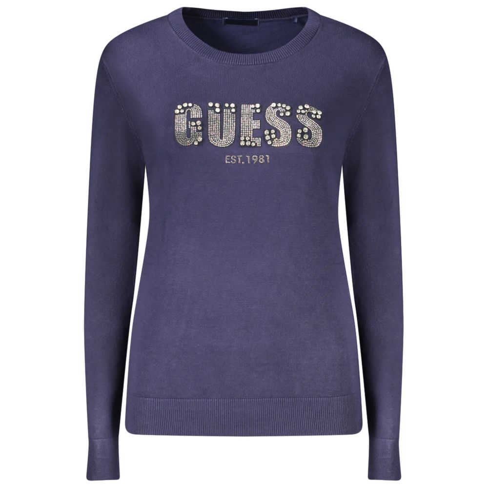 Guess Jeans Blauer Viskose Pullover für Frauen