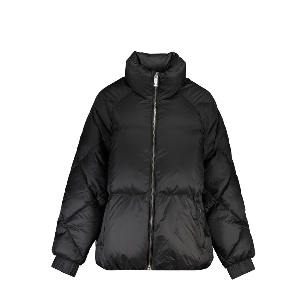Tommy Hilfiger Schwarze Polyesterjacken &amp