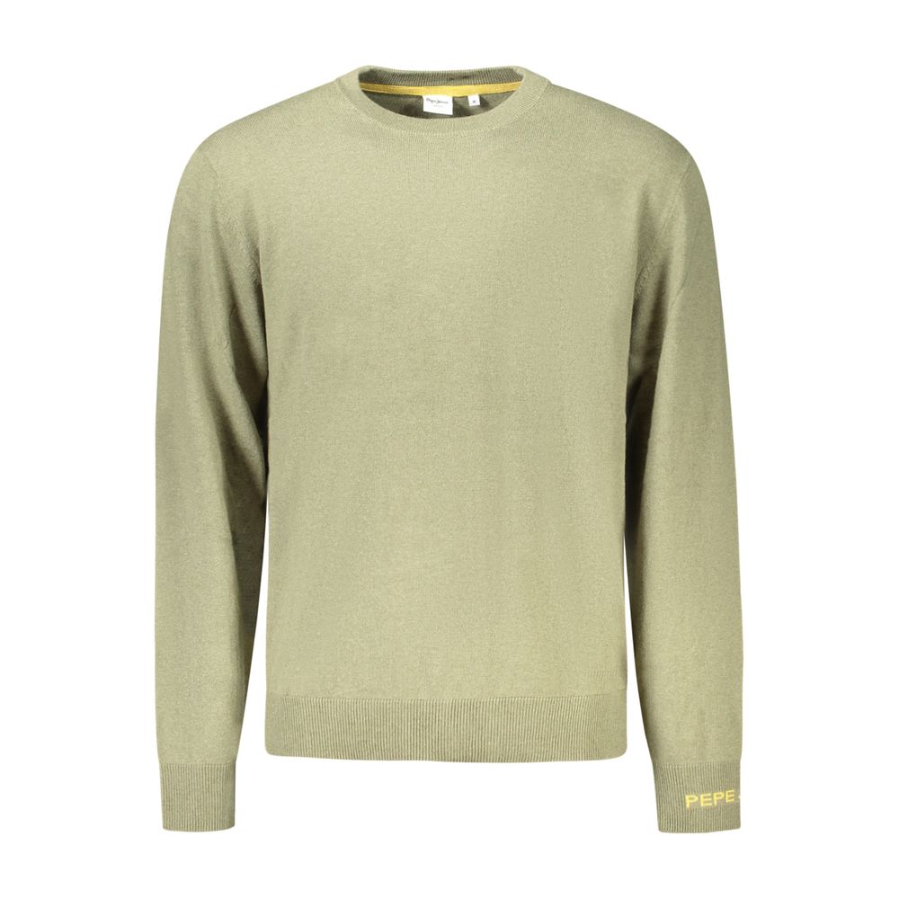 Pepe Jeans Grüner Baumwollpullover
