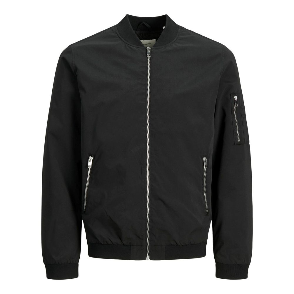 Jack Jones Schwarze Polyester Jacken & Mantel