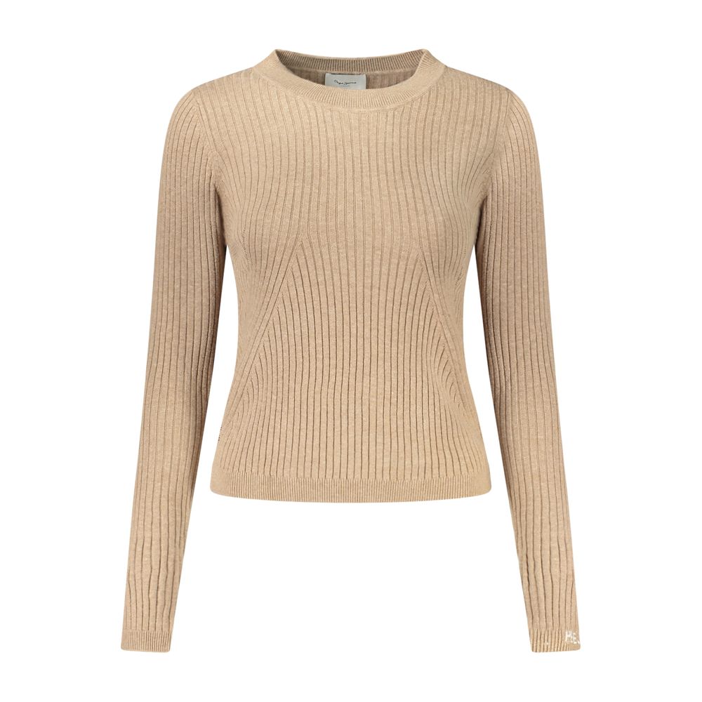 Pepe Jeans Beiger Baumwoll-Pullover