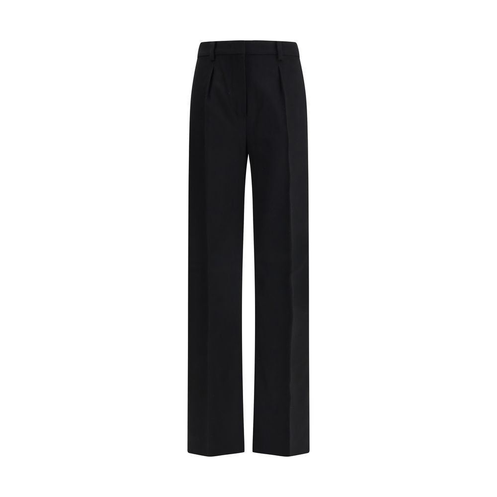 Max Mara Schwarze Kamelhaar-Hose im Casual-Stil