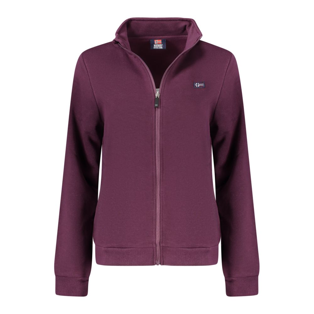 Norway 1963 Lila Baumwoll-Sweatshirt