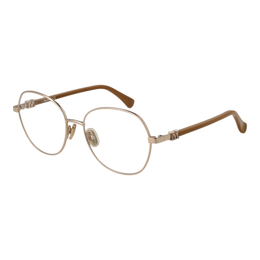 Max Mara Goldene Metallbrille (Gestell)