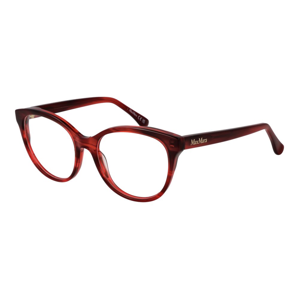 Max Mara Rote Acetat-Brille (Gestell)