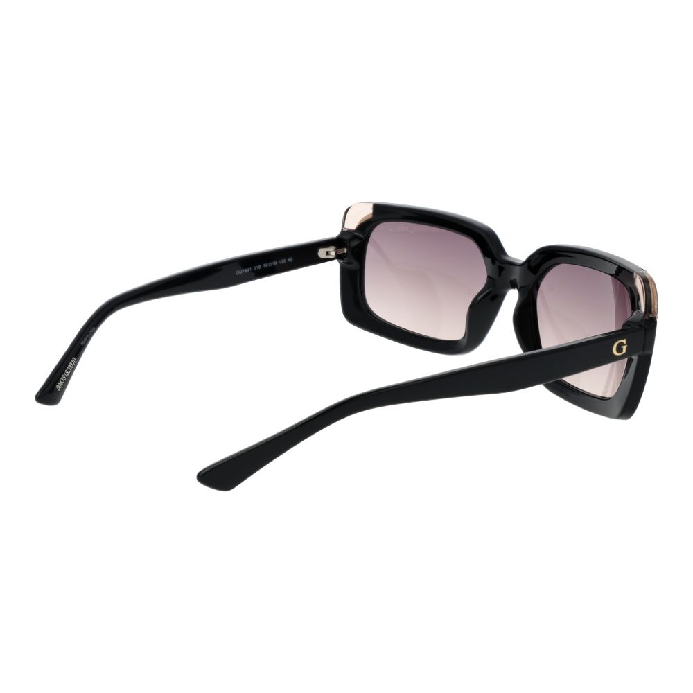 Guess Schwarze Sonnenbrille aus Kunststoff – Bild 3