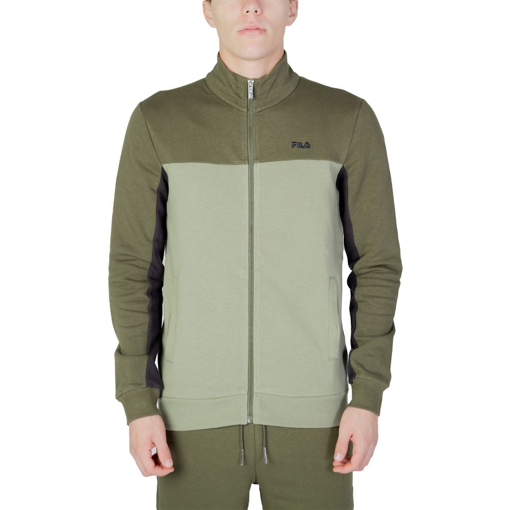 Fila Grüner Baumwoll-Sweatshirt