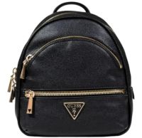 Guess Schwarzer Leder-Rucksack