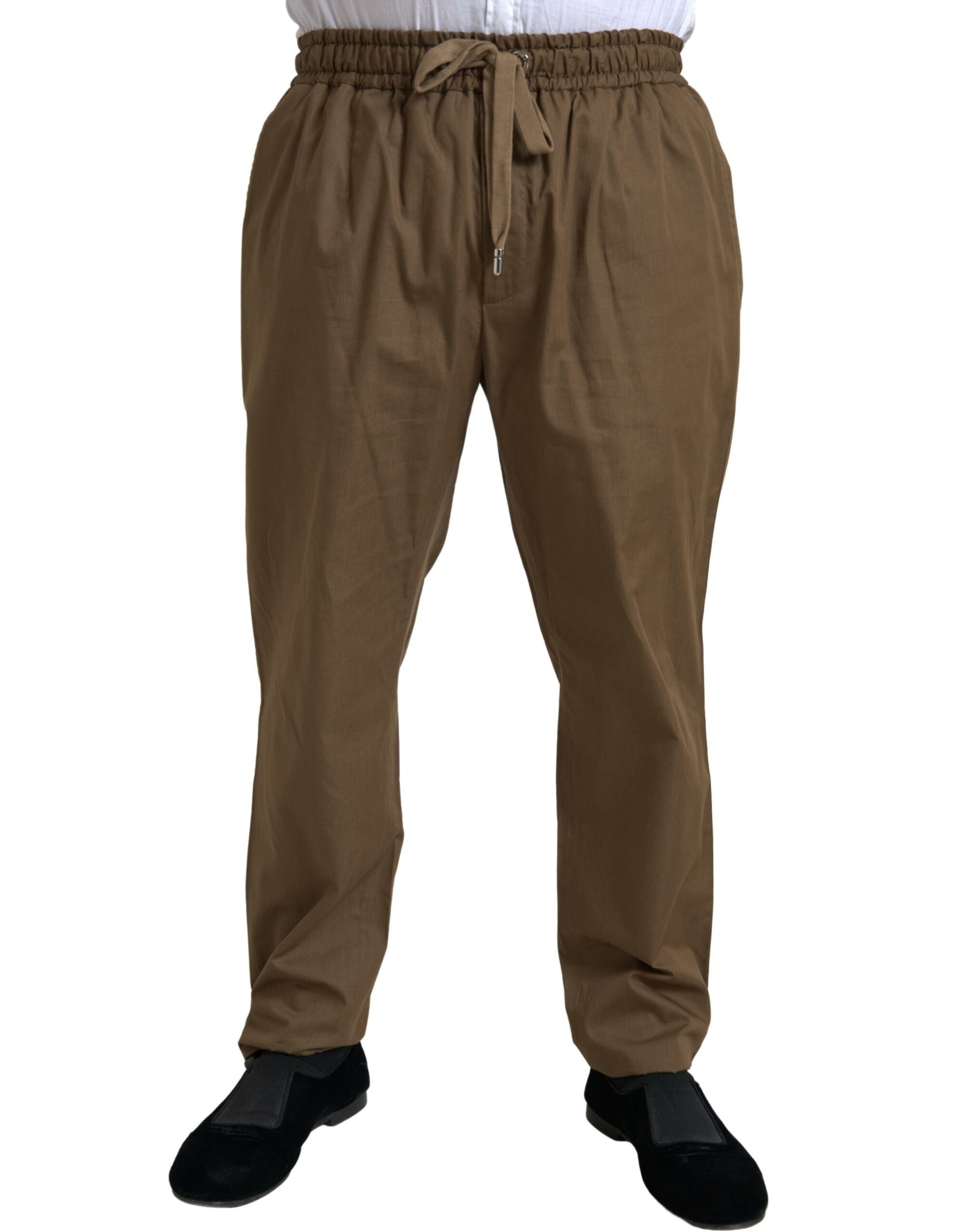 Dolce & Gabbana Brauner 2-teiliger einreihiger TAORMINA-Anzug – Bild 7