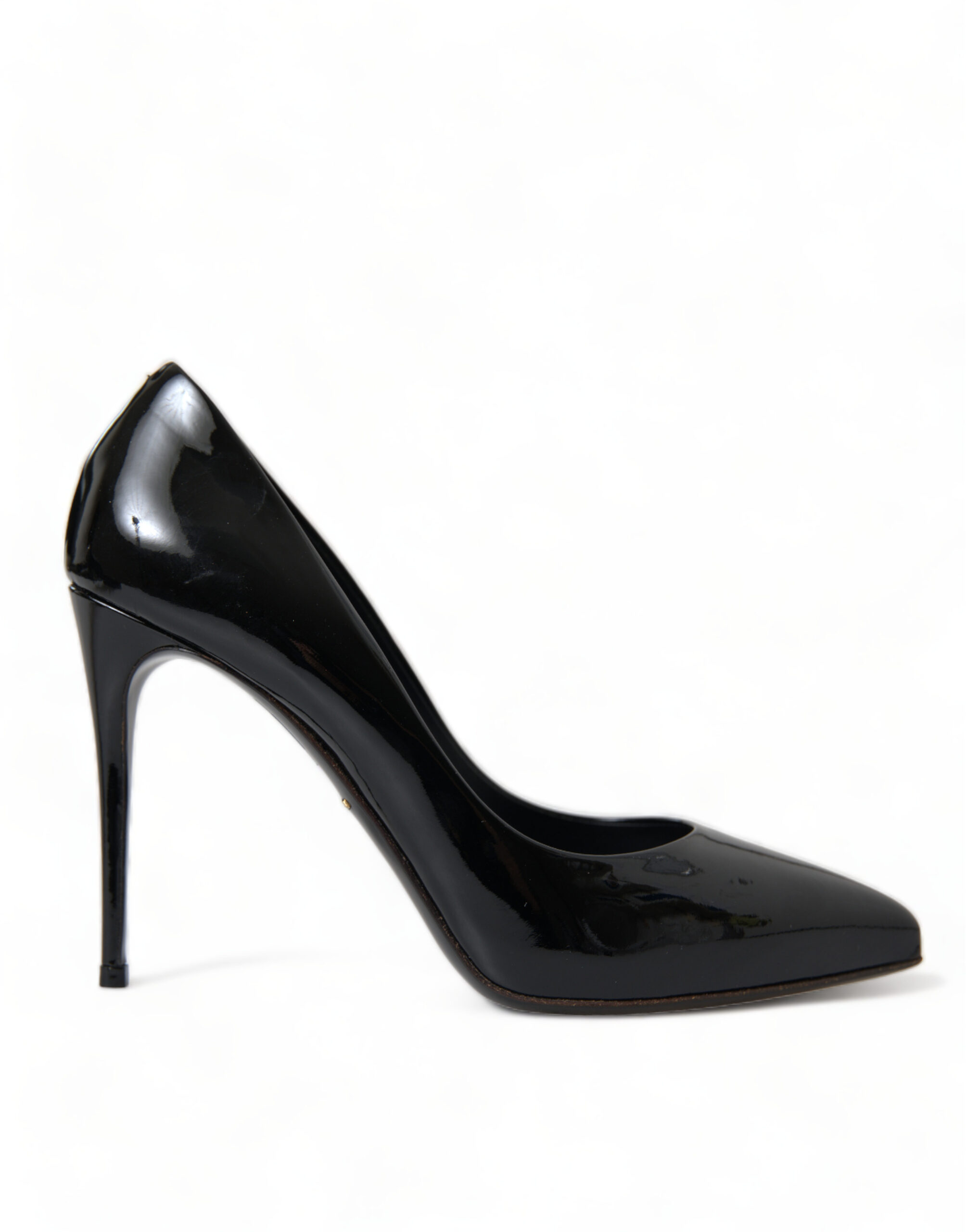 Dolce & Gabbana Schwarz Lackleder Pumps Heels Schuhe