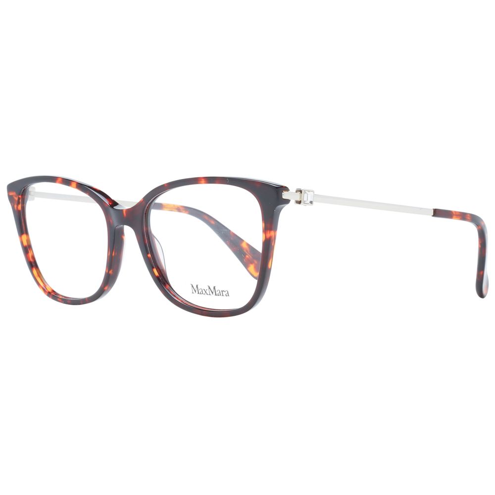 Max Mara Braune Kunststoff-Brillengestelle