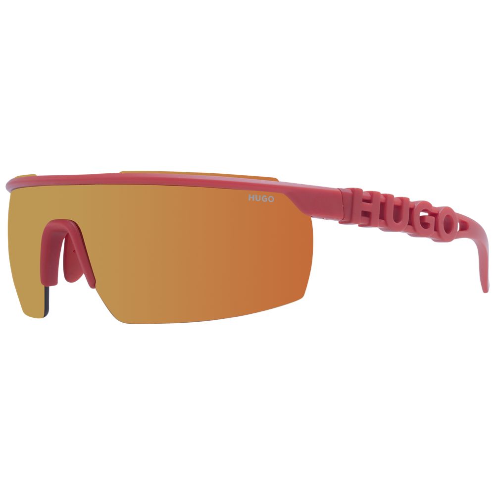 Hugo Boss Rote Männer-Sonnenbrille