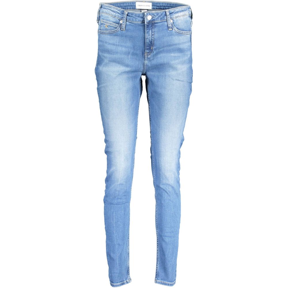 Calvin Klein Blaue Baumwolljeans &amp