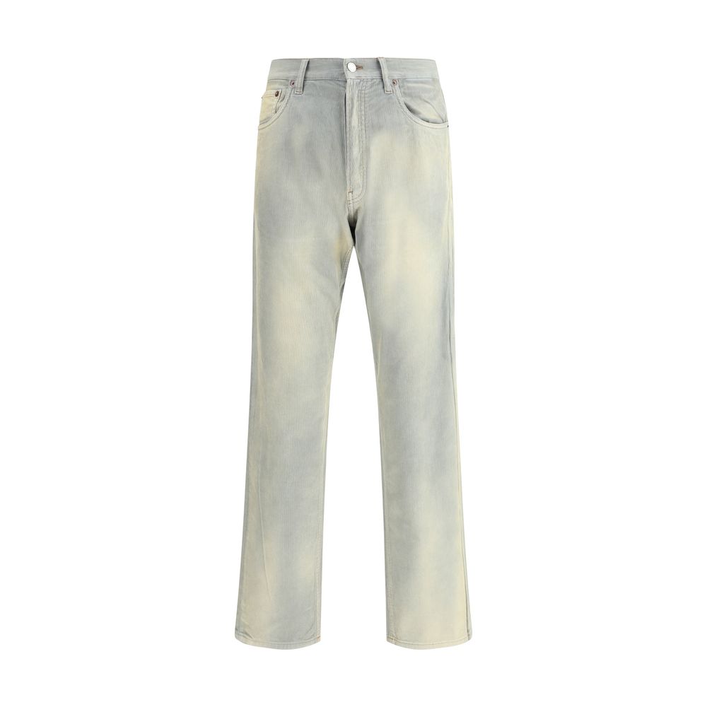 Prada Hellblaue Baumwoll-Chinos