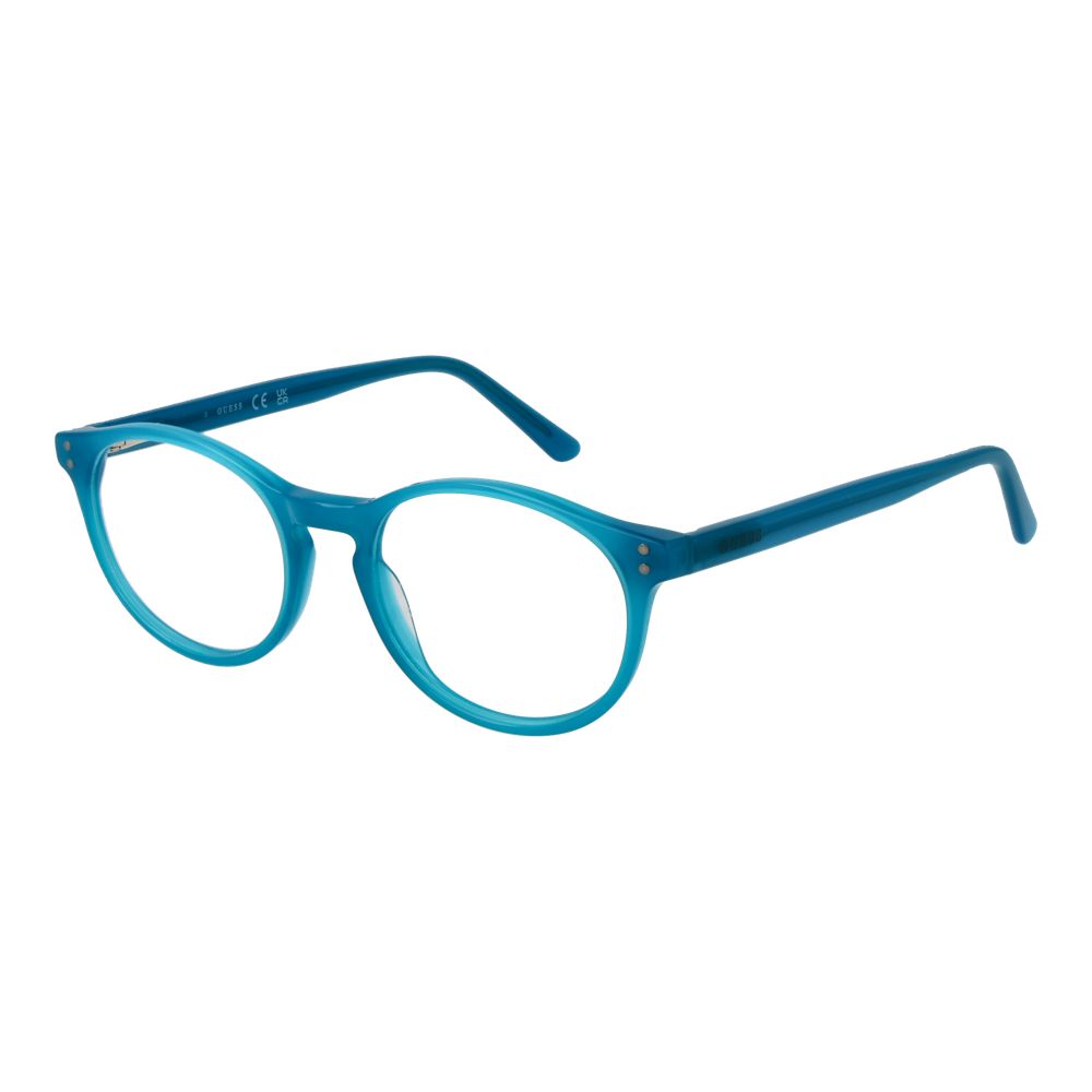 Guess Türkisfarbene optische Unisex-Rahmen