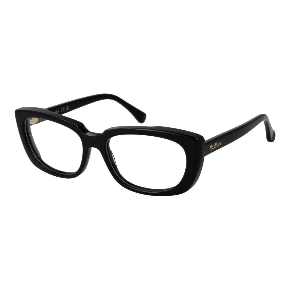 Max Mara Schwarze Acetat-Brille (Gestell)