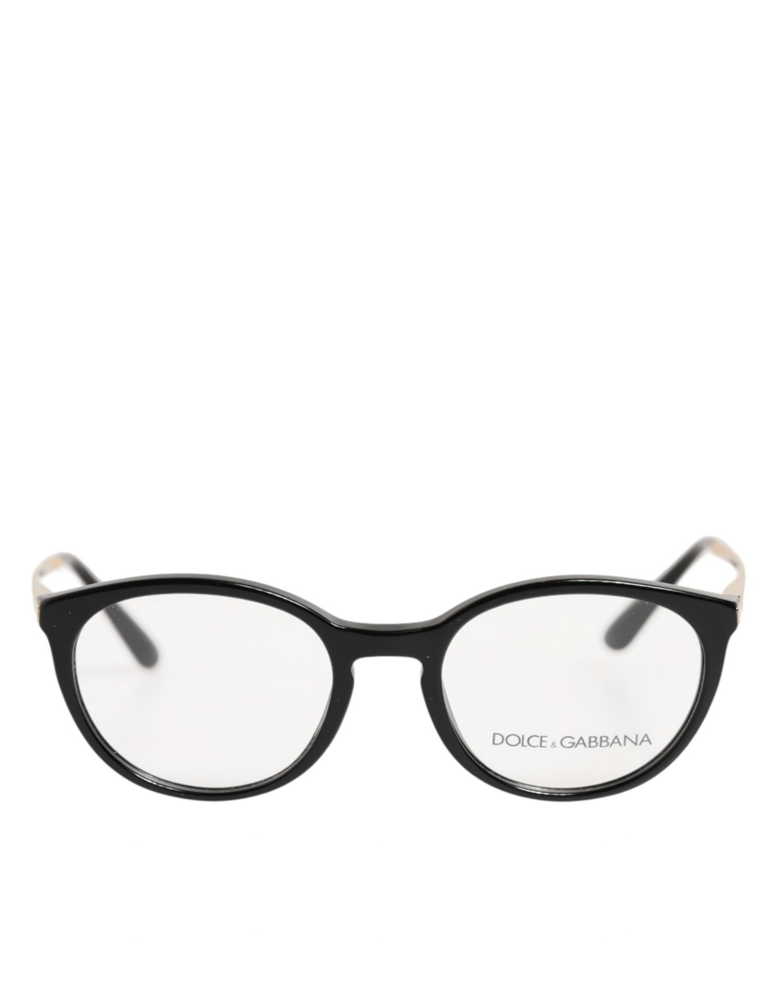 Dolce & Gabbana Schwarze Cat-Eye-Brille aus Azetat
