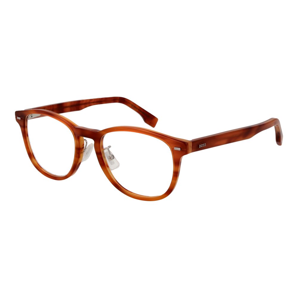 Hugo Boss Brillenrahmen aus braunem Acetat