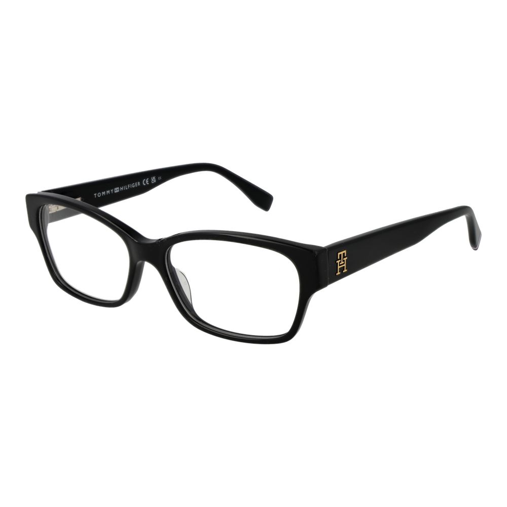 Tommy Hilfiger Schwarze Brillengestelle aus Acetat