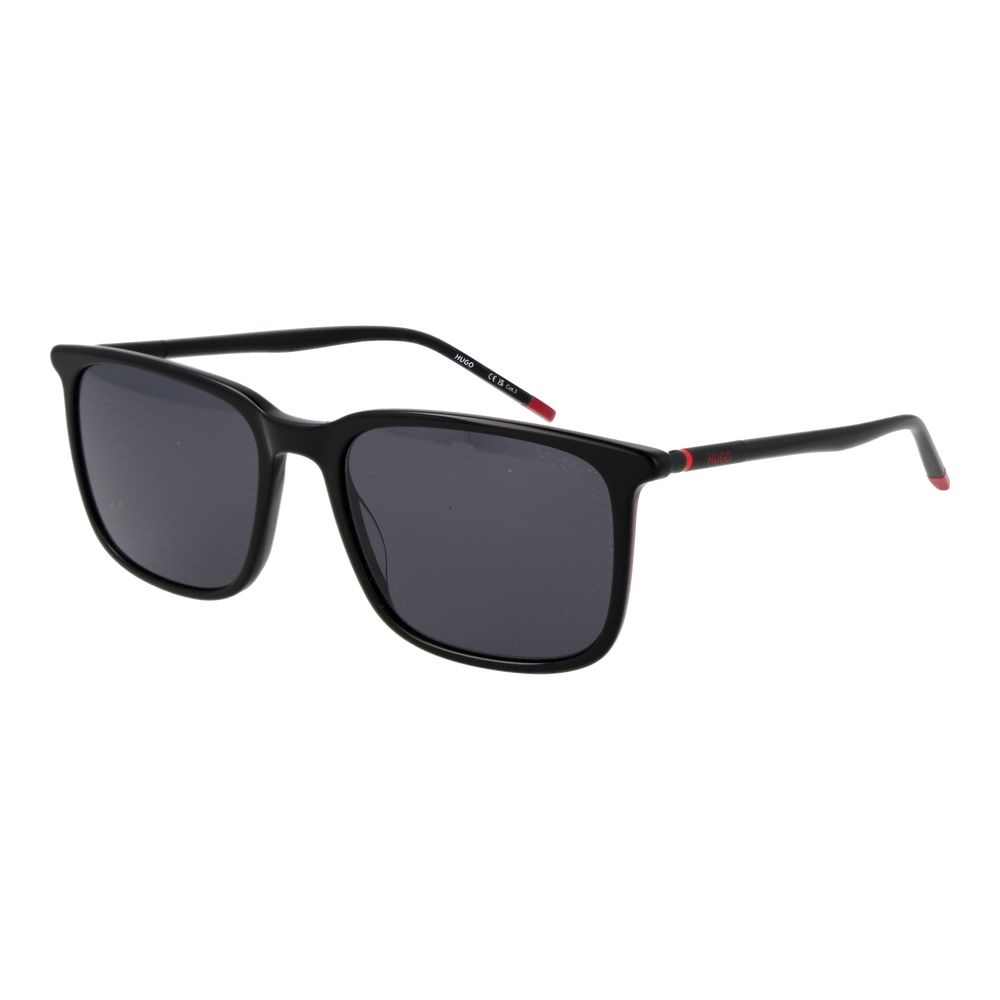 Hugo Boss Schwarze Sonnenbrille aus Acetat