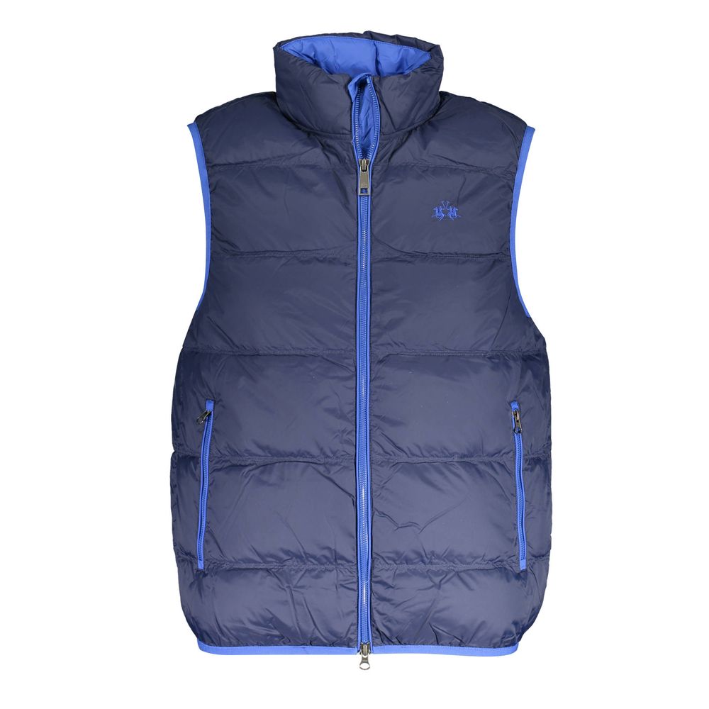 La Martina Blaue Polyamid Herren Jacke