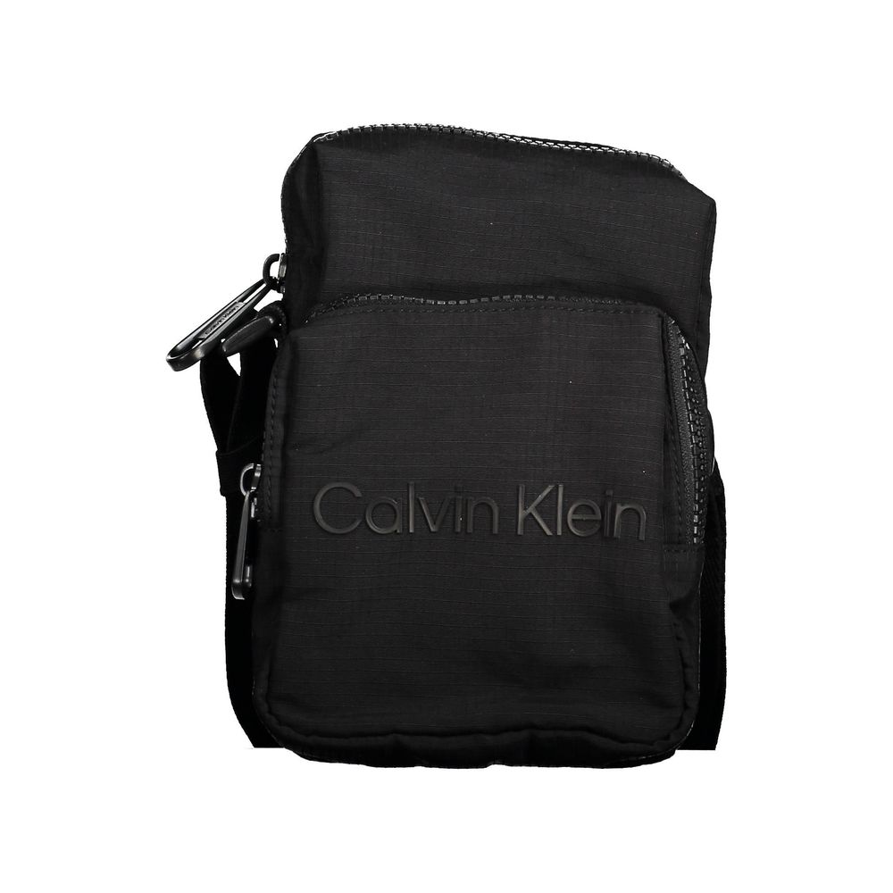 Calvin Klein Schwarze Nylon MÀnner UmhÀngetasche