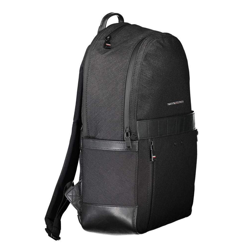 Tommy Hilfiger Schwarzer Nylon-Rucksack für Männer – Bild 3