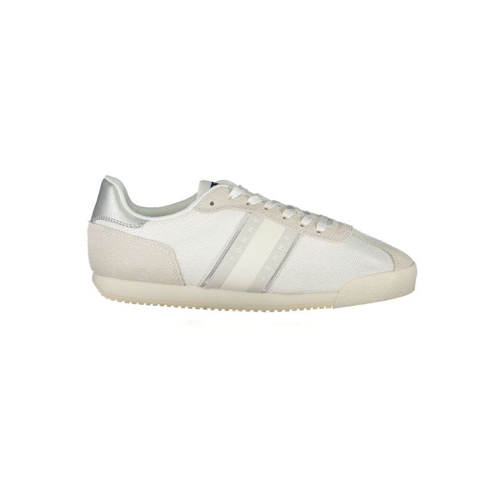 Tommy Hilfiger Weißer Polyester Damen Sneaker
