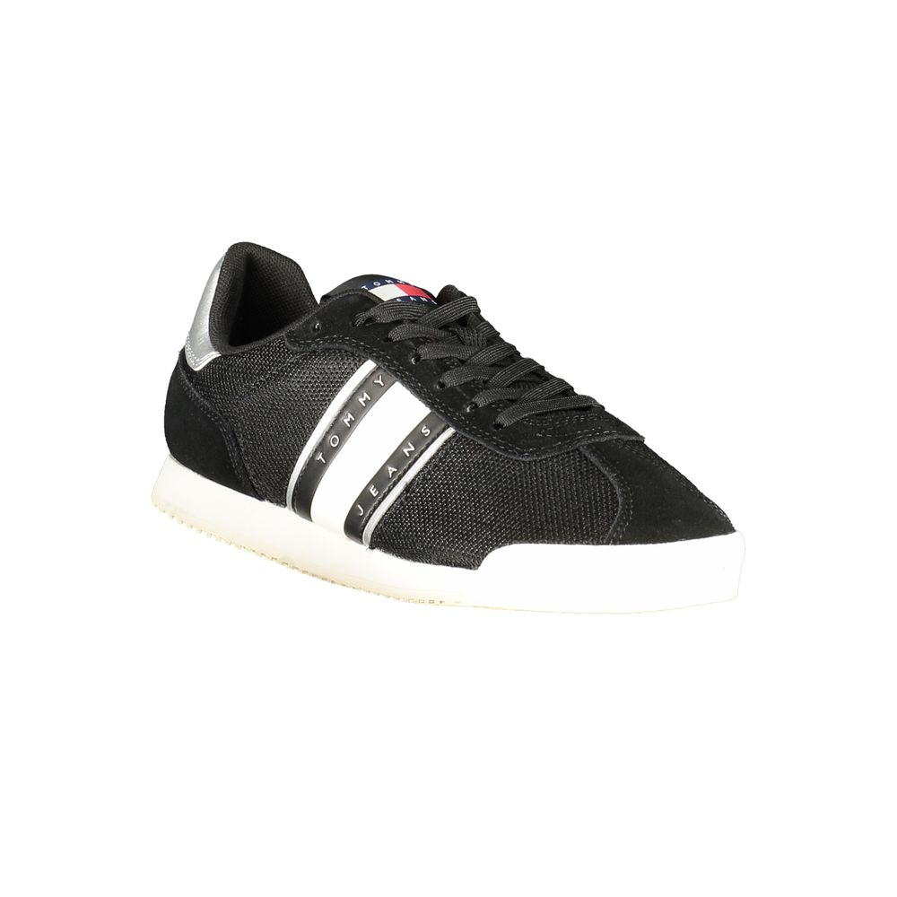 Tommy Hilfiger Schwarzer Polyester Damen Sneaker – Bild 2