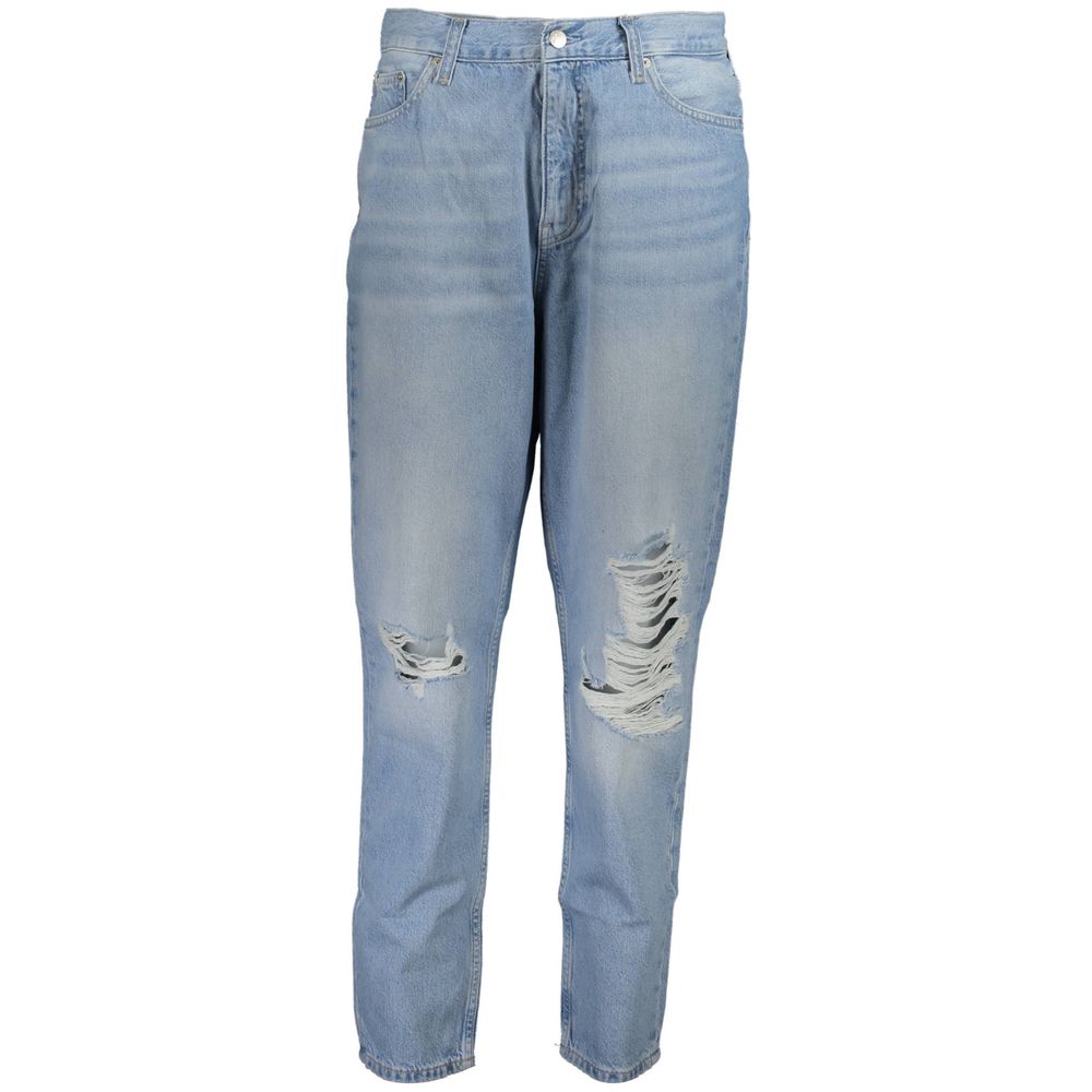 Calvin Klein Blaue Baumwolle Frauen Jeans