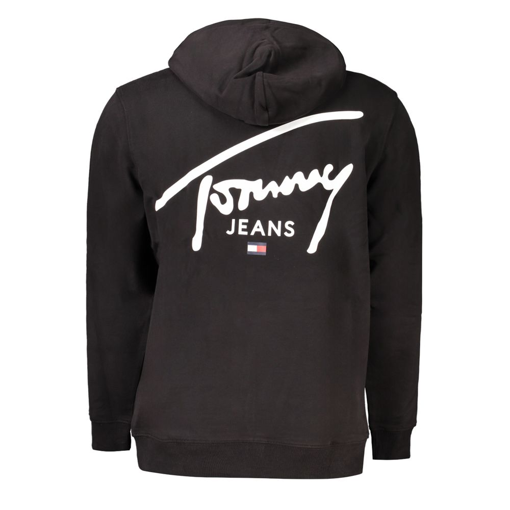 Tommy Hilfiger Schwarzer Baumwollpullover für Männer – Bild 2