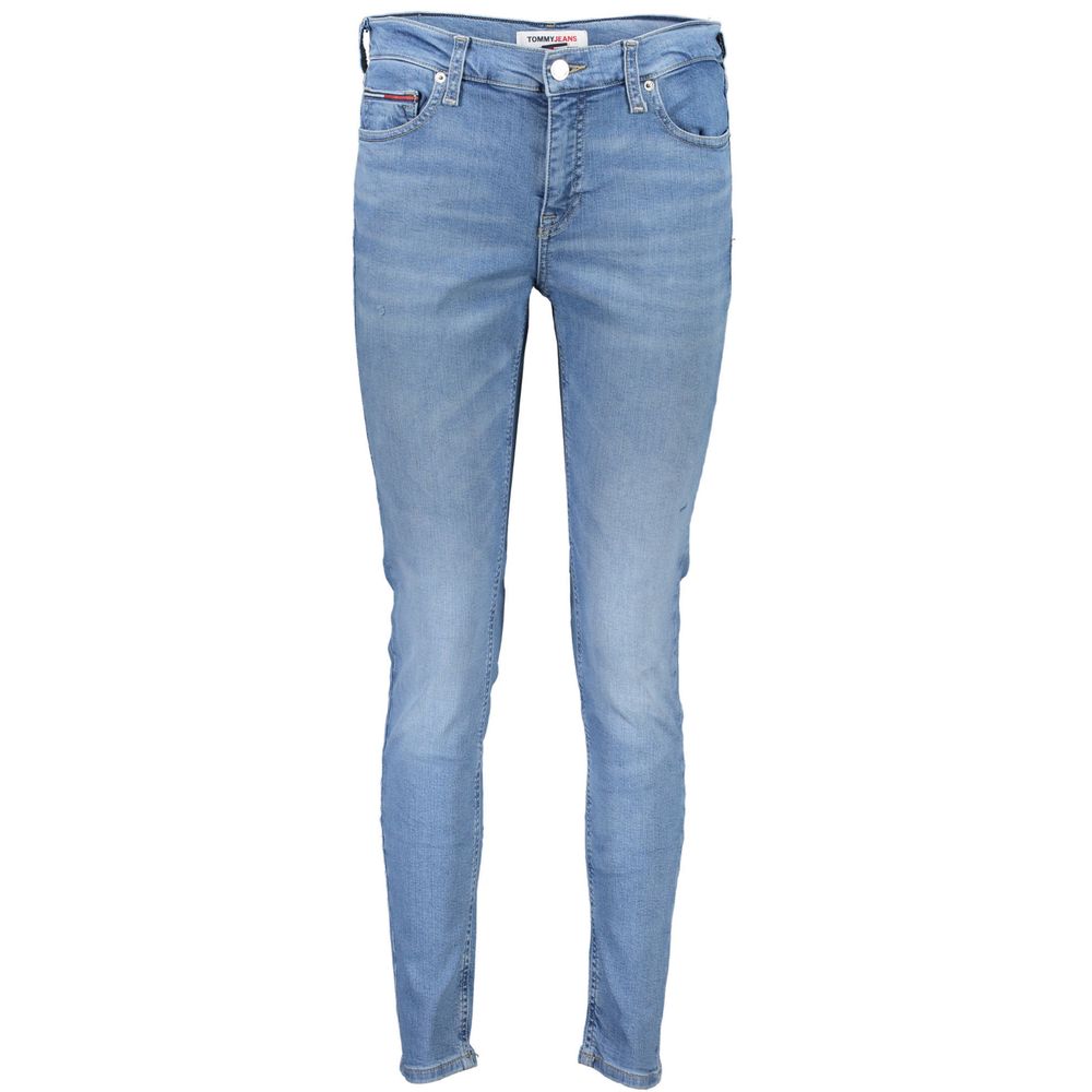 Tommy Hilfiger Hellblaue Skinny-Jeans aus Baumwolle für Frauen