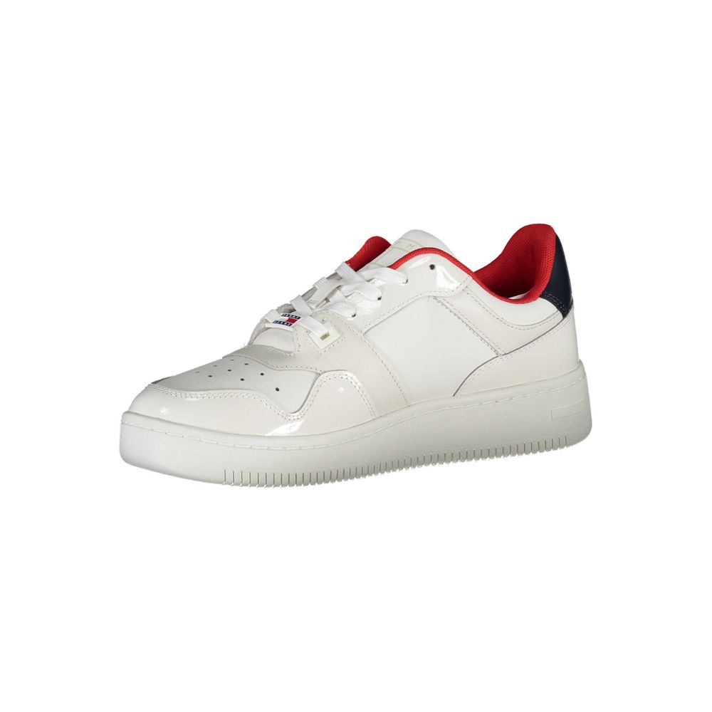 Tommy Hilfiger Weißes Leder Damen Sneaker – Bild 2