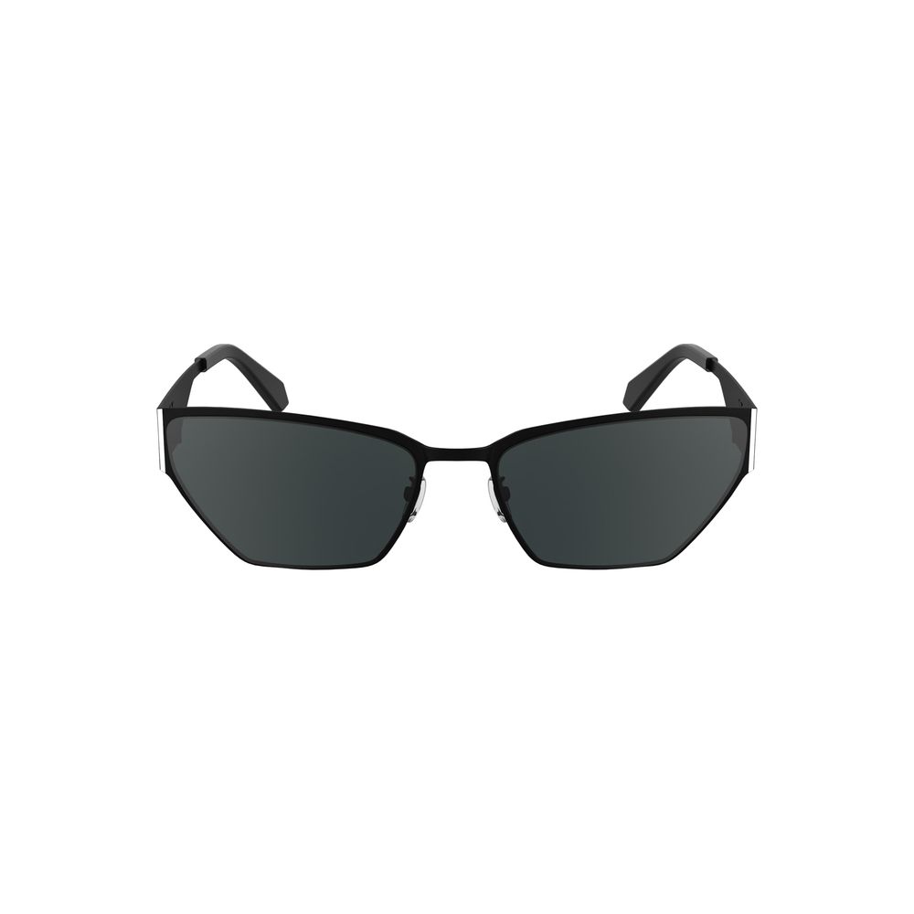 Calvin Klein Schwarze Metall-Sonnenbrille fĂŒr Frauen