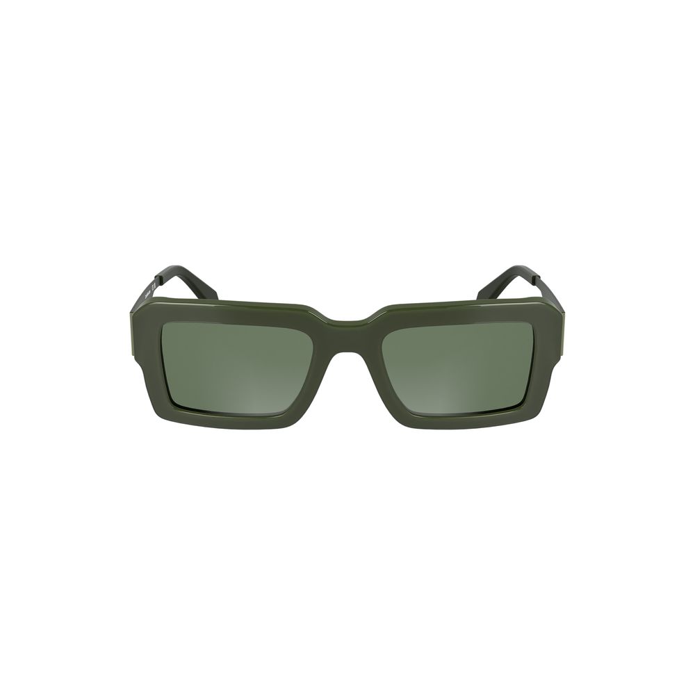 Calvin Klein Grüne Acetat-Sonnenbrille für Frauen
