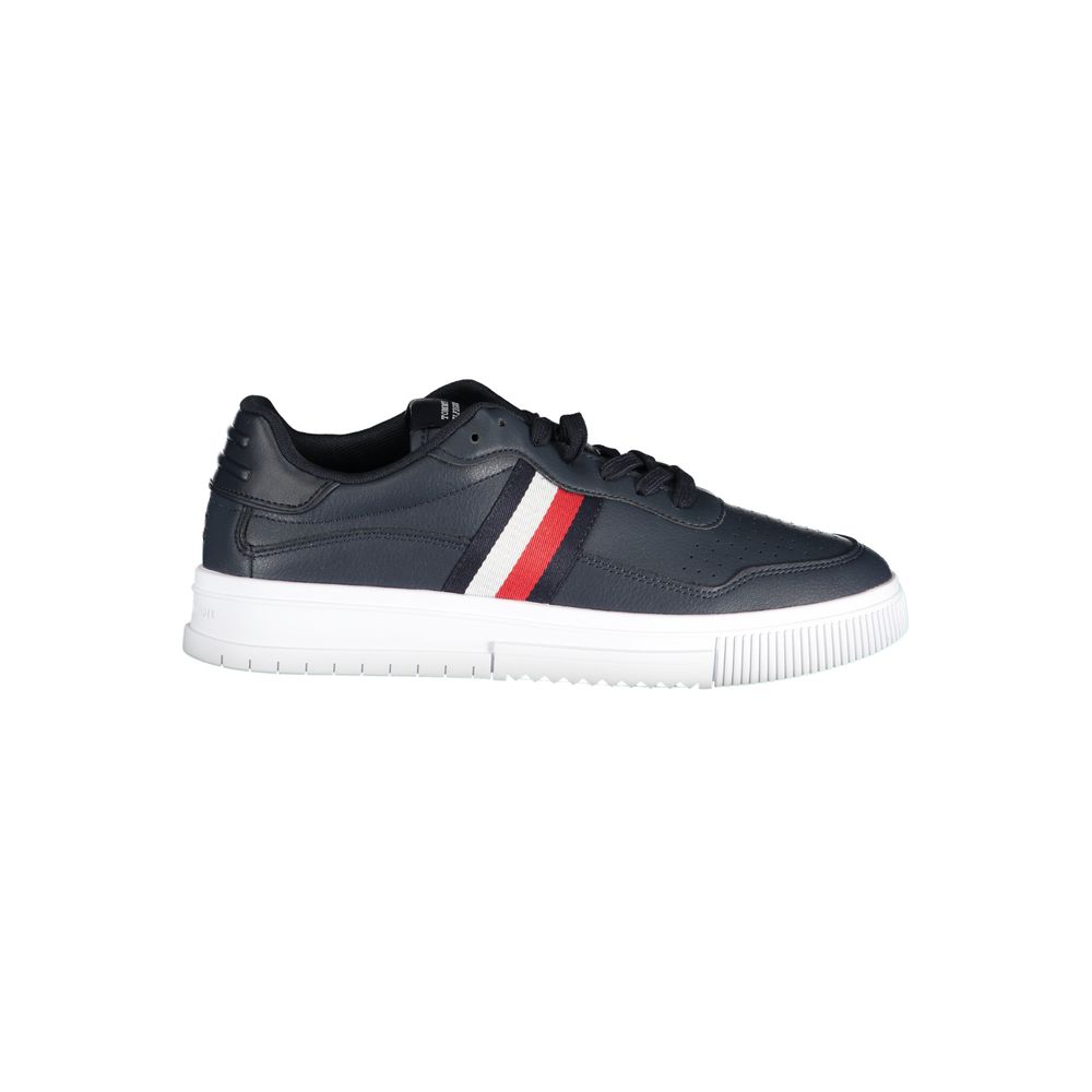 Tommy Hilfiger Blaue Leder Herren Sneaker