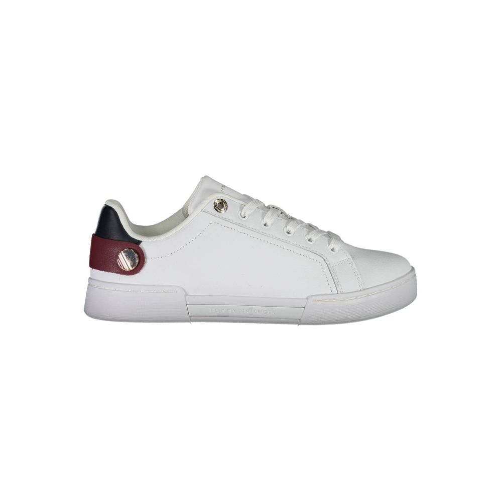 Tommy Hilfiger WeiĂes Polyethylen Damen Sneaker