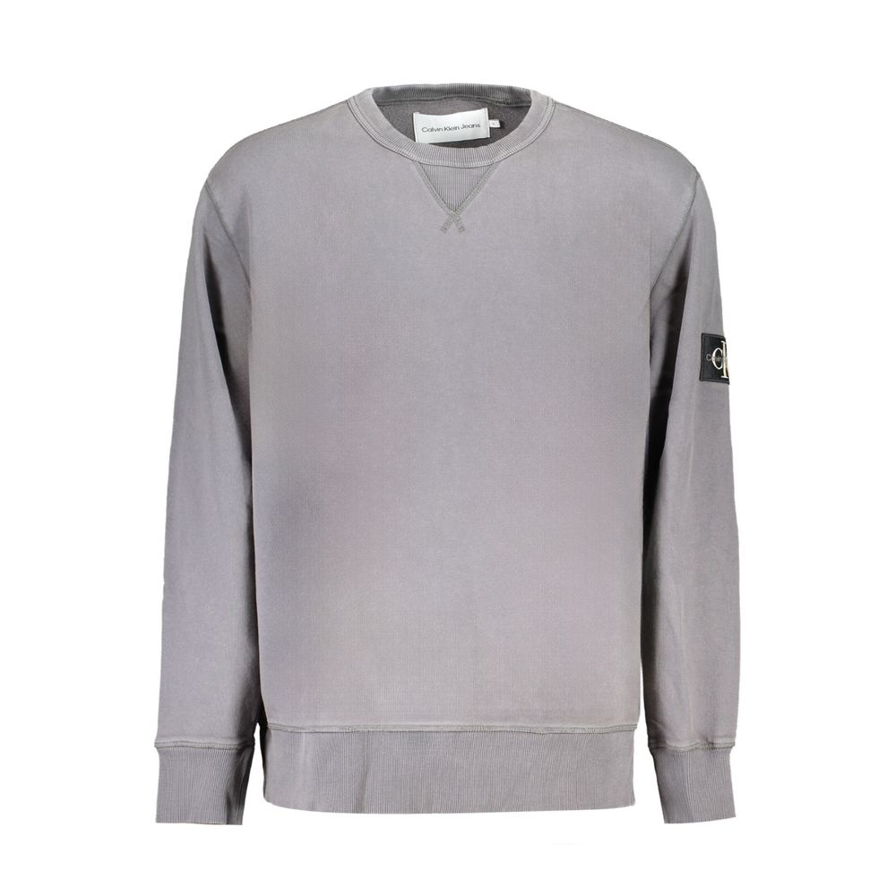 Calvin Klein Brauner Baumwollpullover für Männer