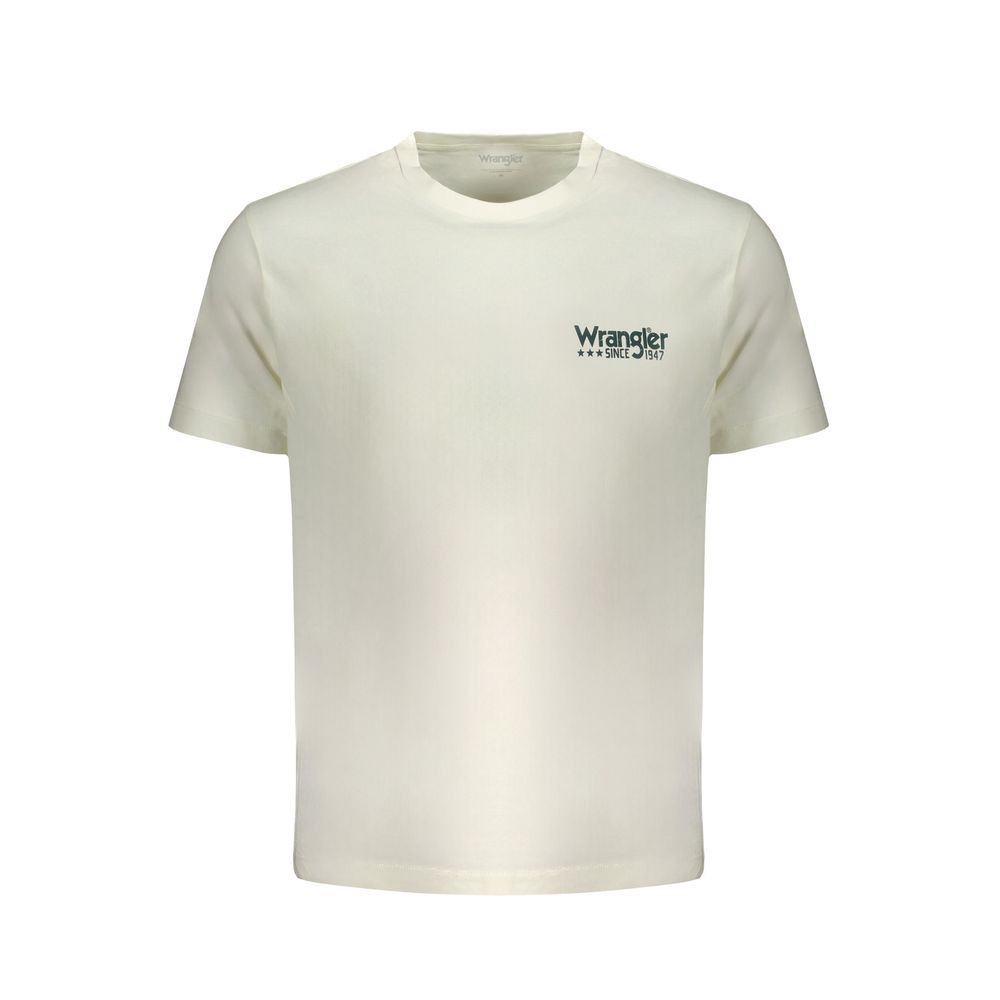Wrangler T-Shirt aus weiĂer Baumwolle