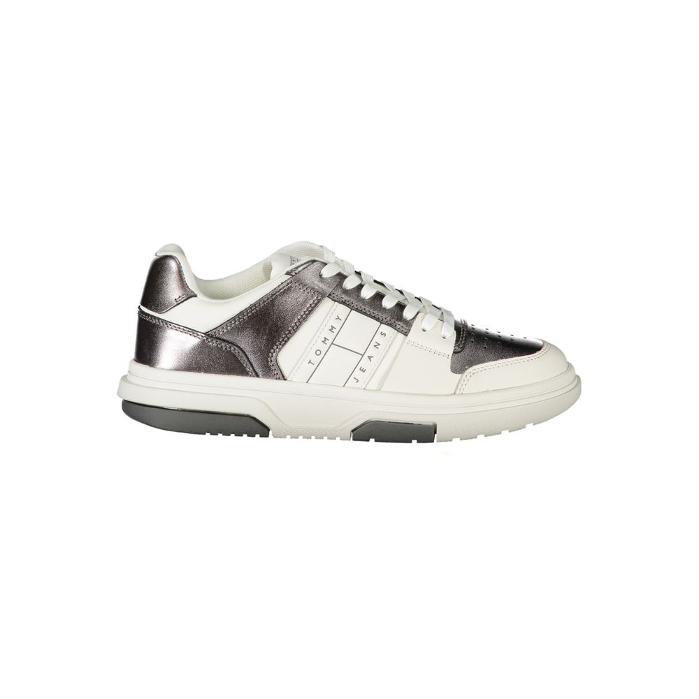 Tommy Hilfiger WeiĂes Polyethylen Damen Sneaker