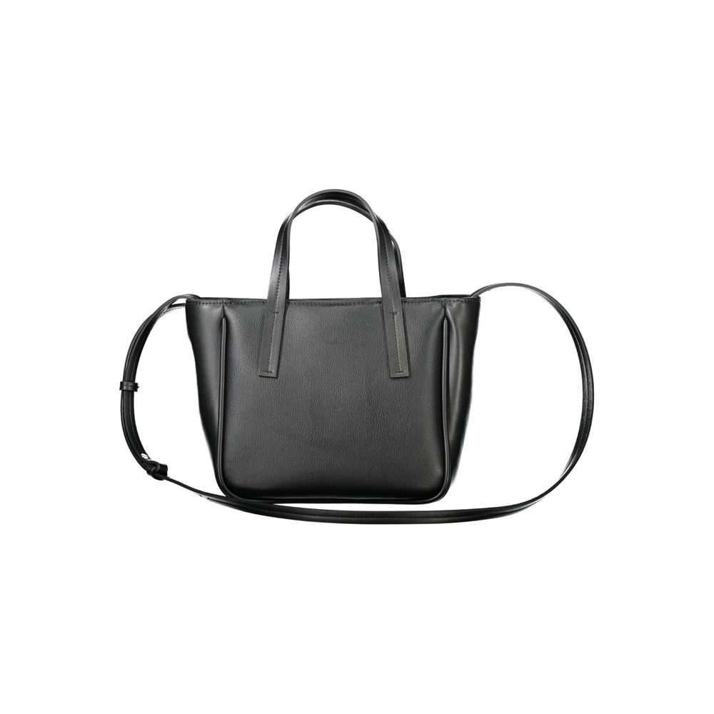 Calvin Klein Schwarz Polyethylen Frauen Handtasche – Bild 2