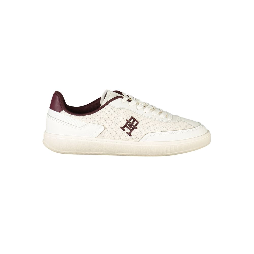 Tommy Hilfiger Beige Leder Damen Sneaker