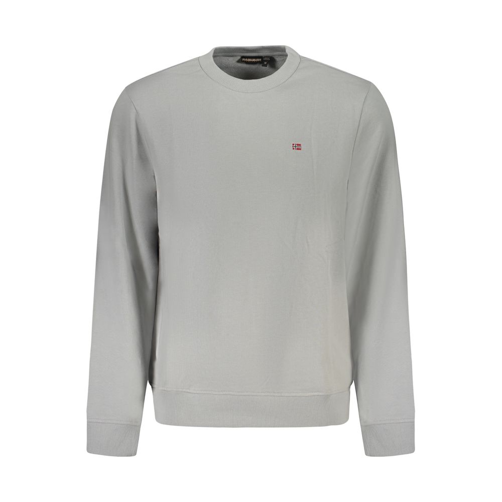 Napapijri Brauner Baumwollpullover für Männer