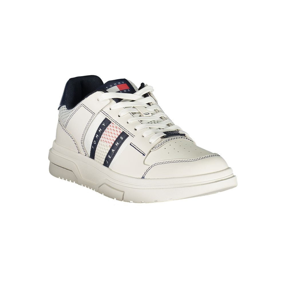 Tommy Hilfiger Blaue Leder Herren Sneaker – Bild 2