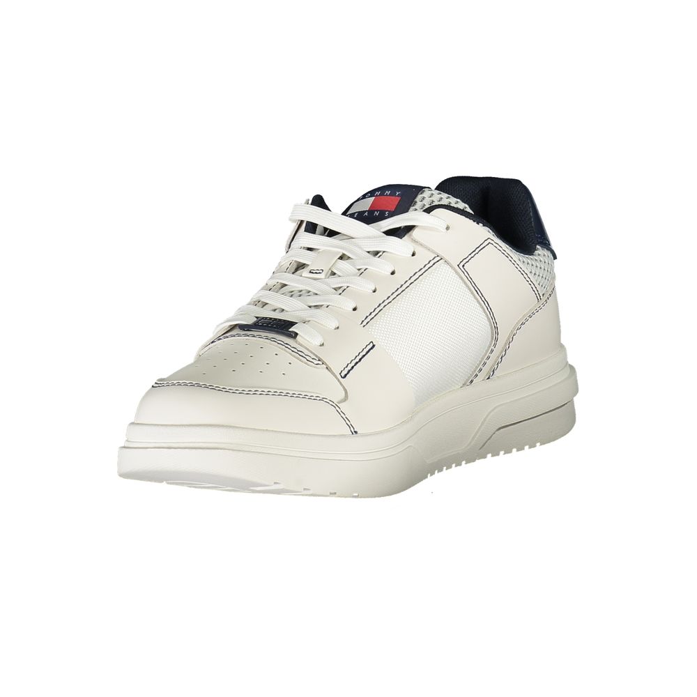 Tommy Hilfiger Blaue Leder Herren Sneaker – Bild 3