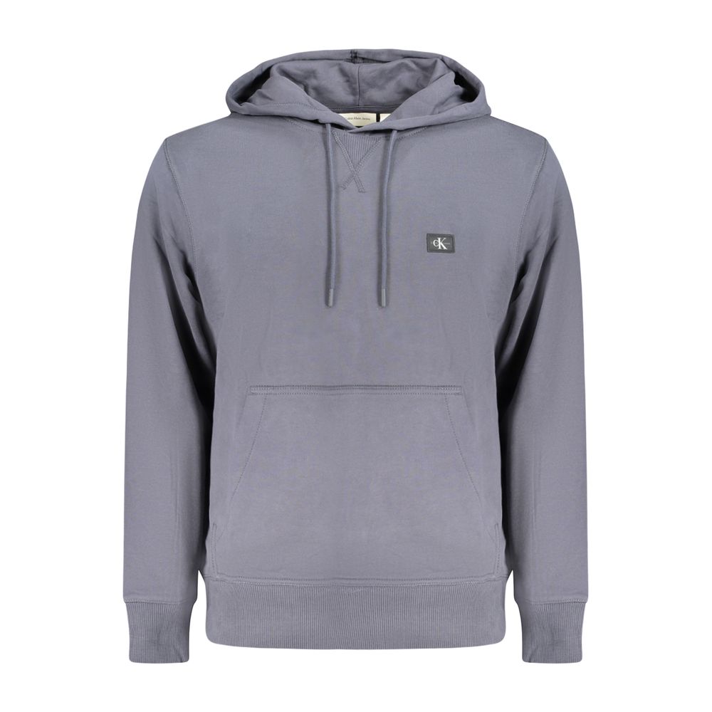 Calvin Klein Blauer Baumwollpullover für Männer