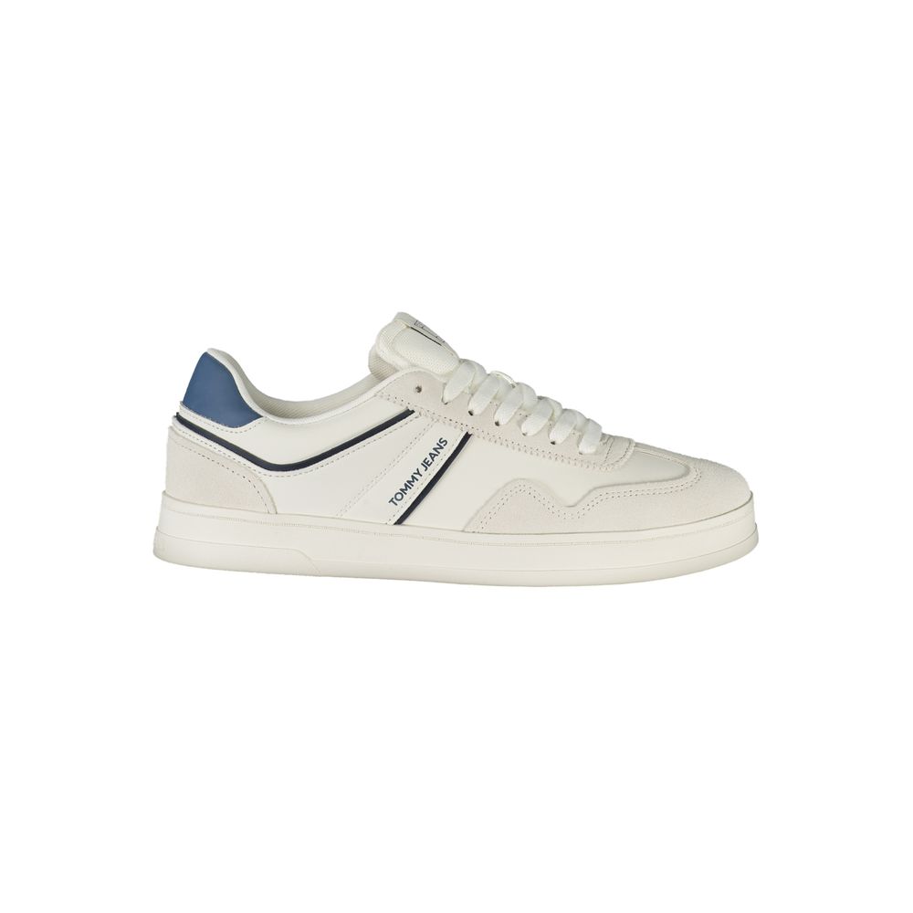 Tommy Hilfiger WeiĂes Polyethylen Herren Sneaker