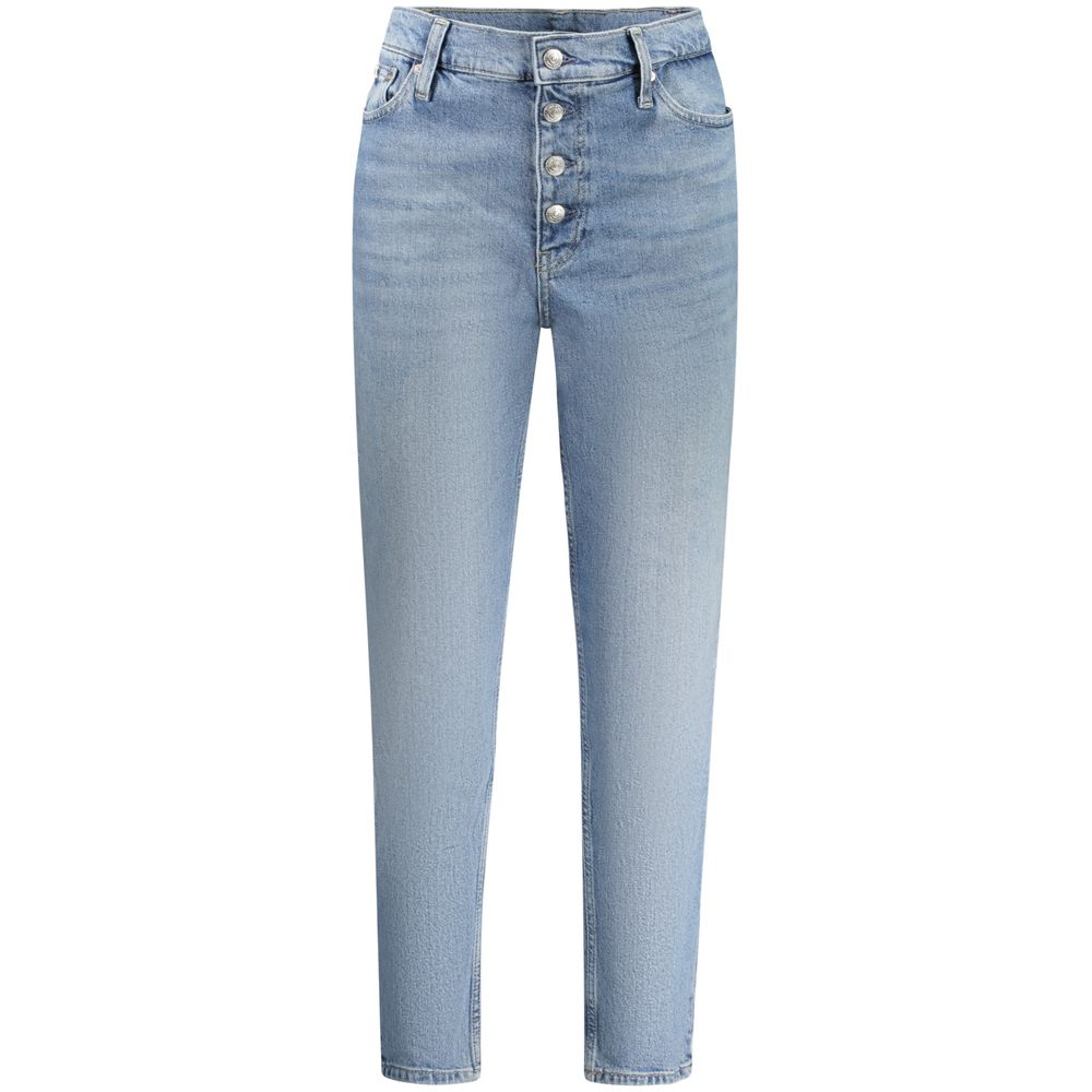 Calvin Klein Hellblaue Baumwolle Damen Jeans